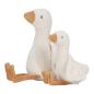 Preview: Weißes Little Goose Kuscheltier auf neutralem Hintergrund